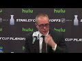ARCHIVE | Game 4 at Golden Knights - Post-Game