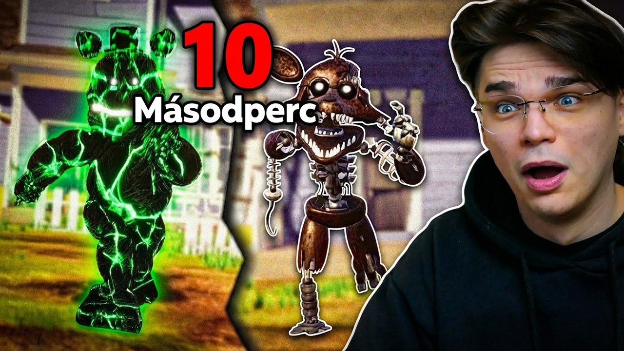 10 Másodpercenként Egy ÚJ ANIMATRONIKA Ellen vagyok...