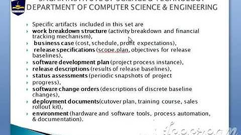 PROJECT MANAGEMENT-ARTIFACT OF THE PROCESS-PART 2