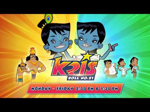 Kris Roll No 21 | New Promo | Kris Cartoon | Mon - Fri | 2:30 PM & 7:30 PM | Discovery Kids India