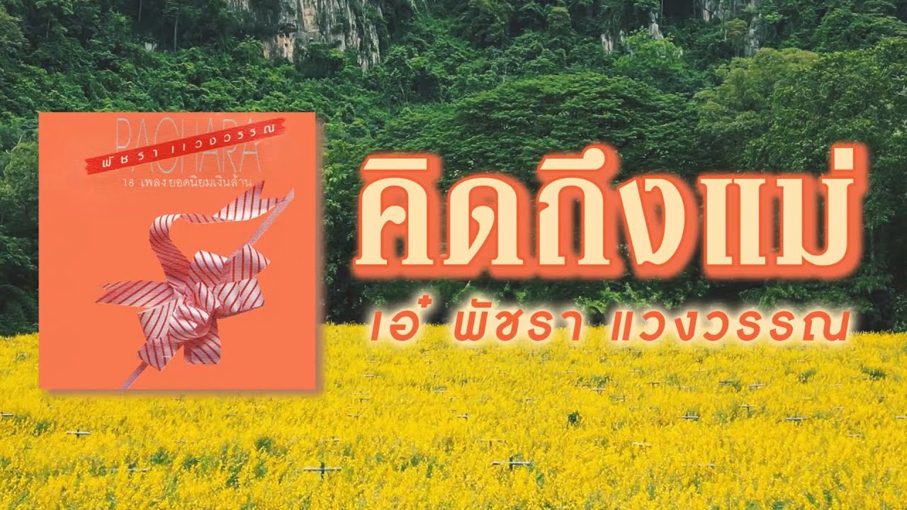 คิดถึงแม่ - เอ๋ พัชรา แวงวรรณ [ Official Audio ]