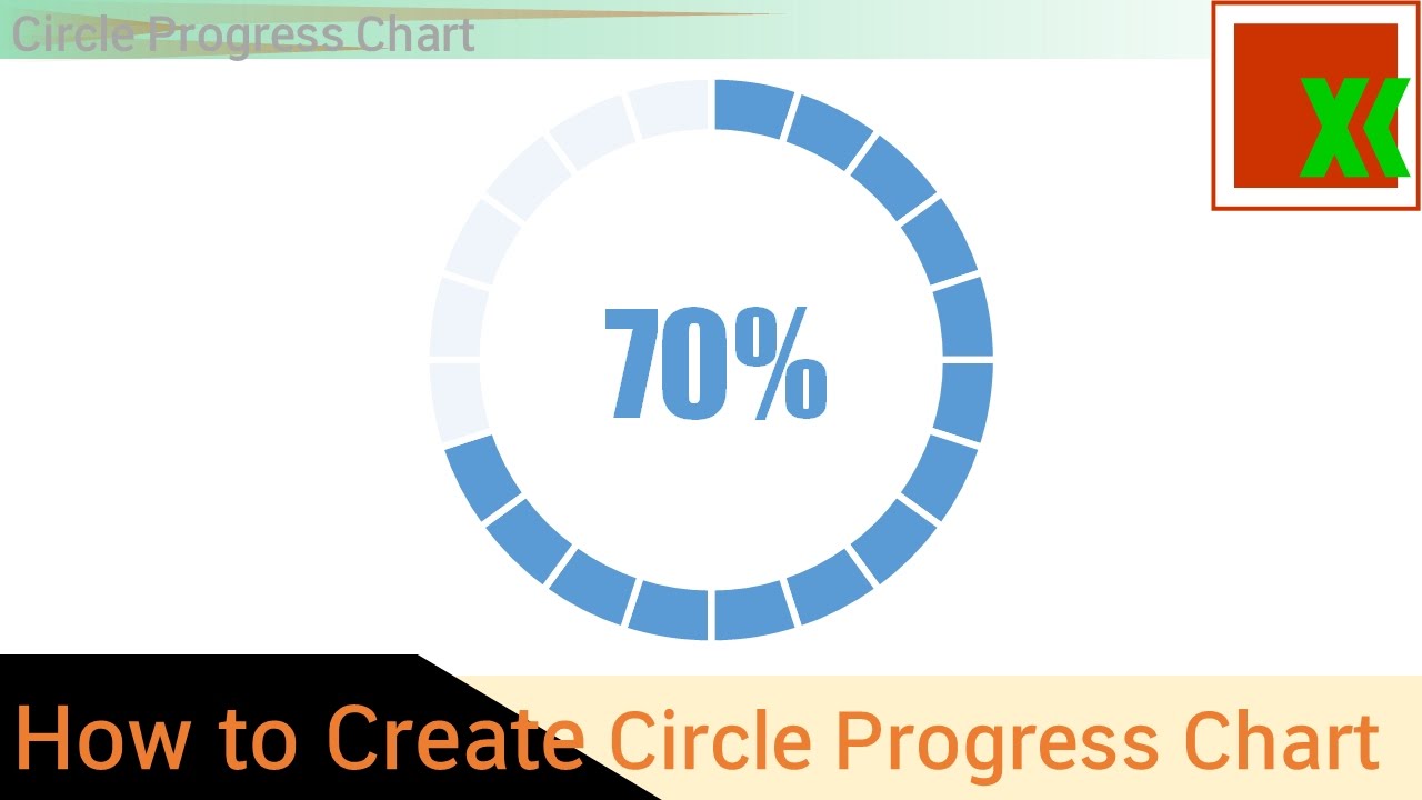 Progress Circle Chart Excel