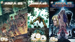 AREA 51 THE HELIX PROJECT # 1-3 REVIEW