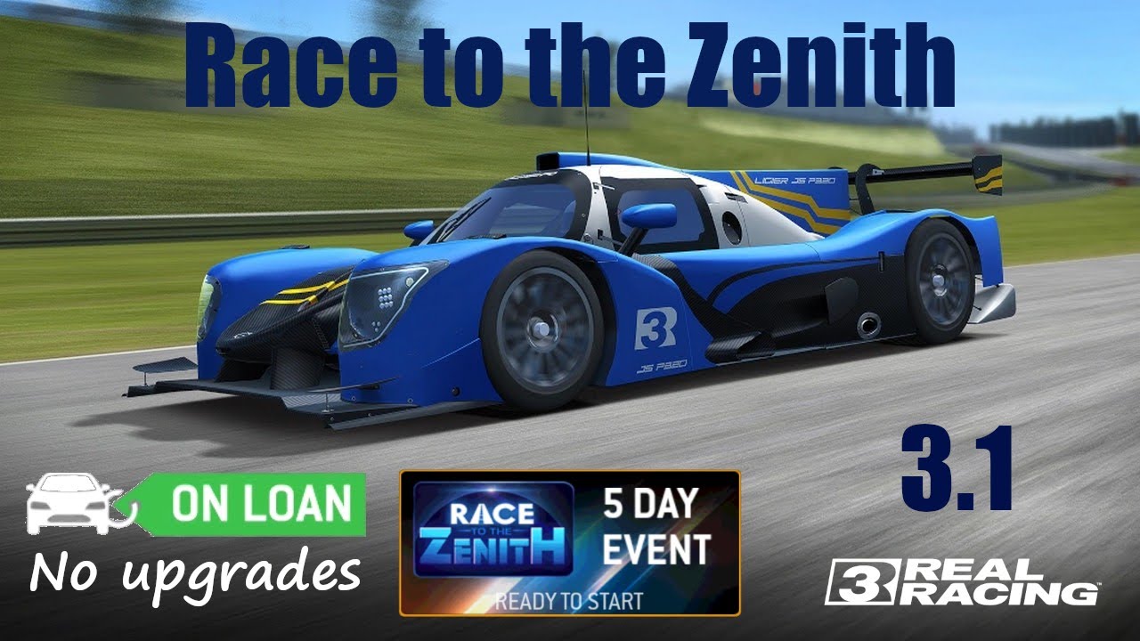 Real Racing 3 · Race to the Zenith · Stage 3.1 · Cup · Nürburgring · GP · Ligier JS P320