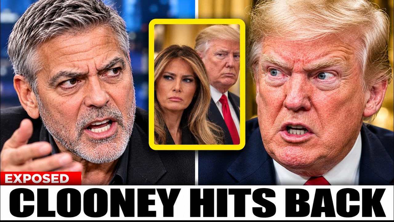 Trump GOES NUTS After George Clooney Calls Him Out on LIVE TV