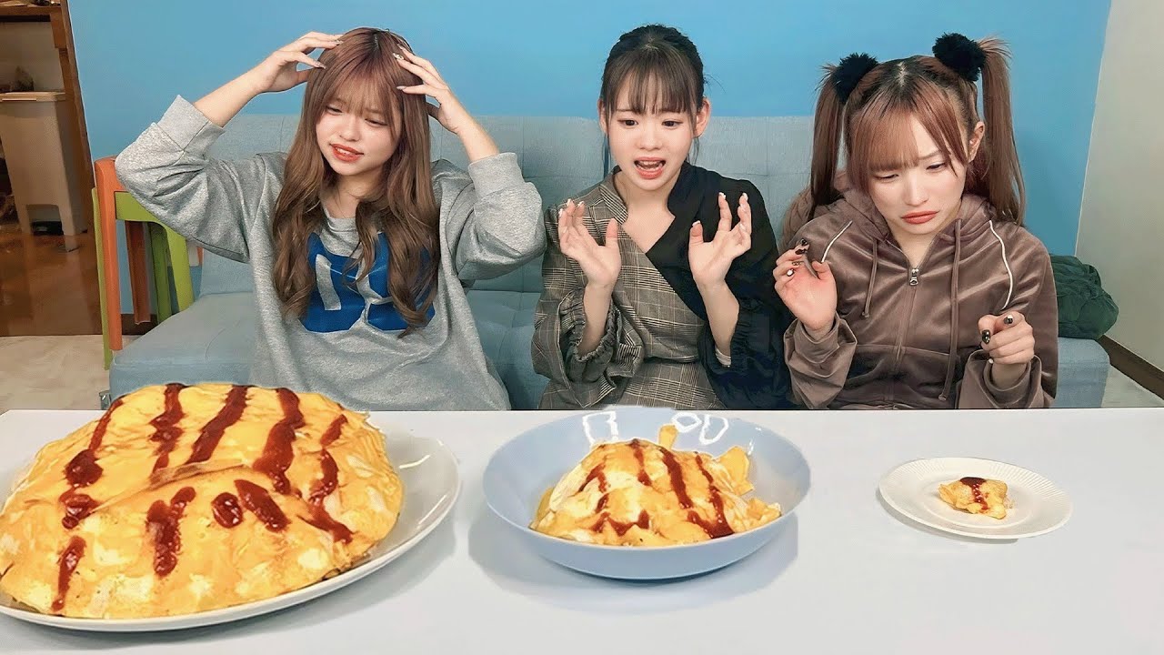 【爆食】大中小どのサイズが出てくるかわからない大食いが地獄すぎた...