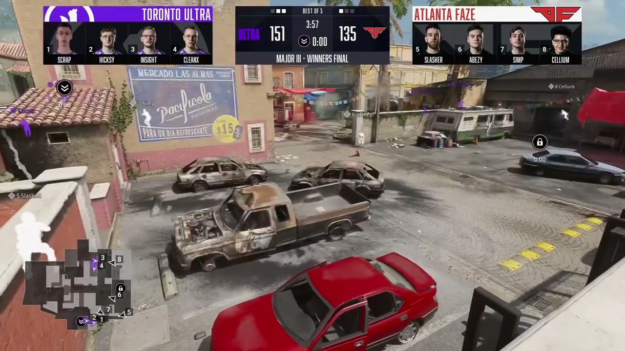 Toronto Ultra 3-1 Atlanta Faze In MAJOR 3 FINALS & Send Them To Losers Bracket!