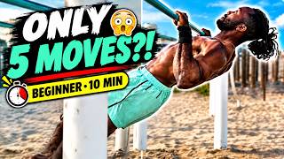 Beginner Full Body Calisthenics Workout — These 5 Moves Are Enough? 😳