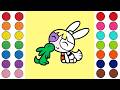 🐰💖 Parents Can Teach This Cute BLOSSOM & Bunny Sand Art 🎨✨ Easy Creative Fun