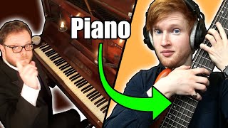 I Played SUPER FAMOUS Piano Pieces On BASS (You Know All Of These) chords