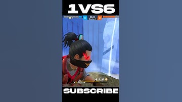 1vs6 Clutch🤯 Destroyed In Seconds🔥 Ump On Fire 😱#nrz