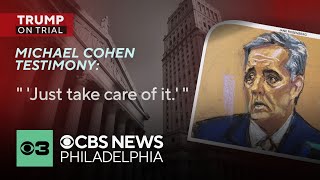Michael Cohen to testify for second day in Donald Trump's "hush money" trial