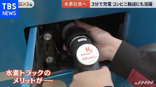 次世代エネルギー「水素」最前線、脱ＣＯ２社会へ向けて【ＳＤＧｓ】【news23】