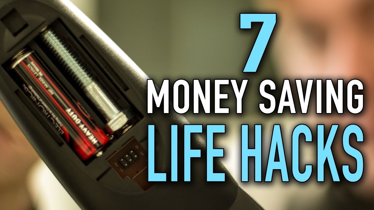 7 Money Saving Life Hacks You Should Know - YouTube