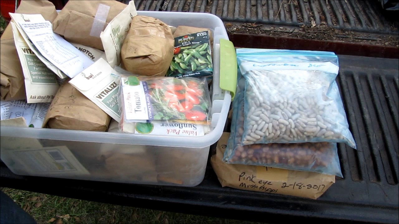 Starting a Seed Stockpile For SHTF