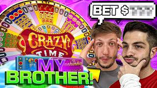 PLAYING CRAZY TIME WITH MY BROTHER!!!