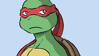 How to draw Teenage Mutant Ninja Turtles | TMNT | Cómo dibujar a Las Tortugas Ninja | Fan Art | GIMP screenshot 1