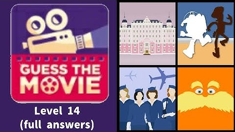 Guess The Movie Quiz - Level 14 walkthrough (with full answers)