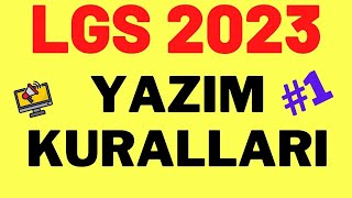 Yazım Kuralları Soru Çözümü MEB | 8.Sınıf  Yazım Kuralları Test Çözümü, LGS Yazım Kuralları