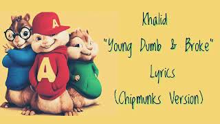 Khalid_young dumb chipmunk cover