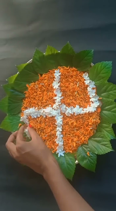 thali decoration ideas with flowers 🌺🌼🌹😱😱😱#shorts #ytshorts #youtubeshorts #trending #viral #easydiy