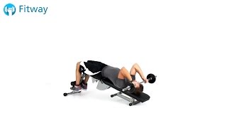 How To Do: Barbell Triceps Extension - Decline Bench Skullcrusher | Arm Workout Exercise