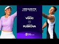Donna Vekic vs. Karolina Pliskova | 2024 Miami Round 1 | WTA Match Highlights