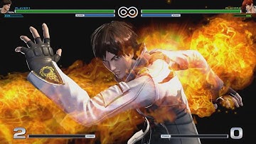 King of fighters XIV Kyo Graphics comparison