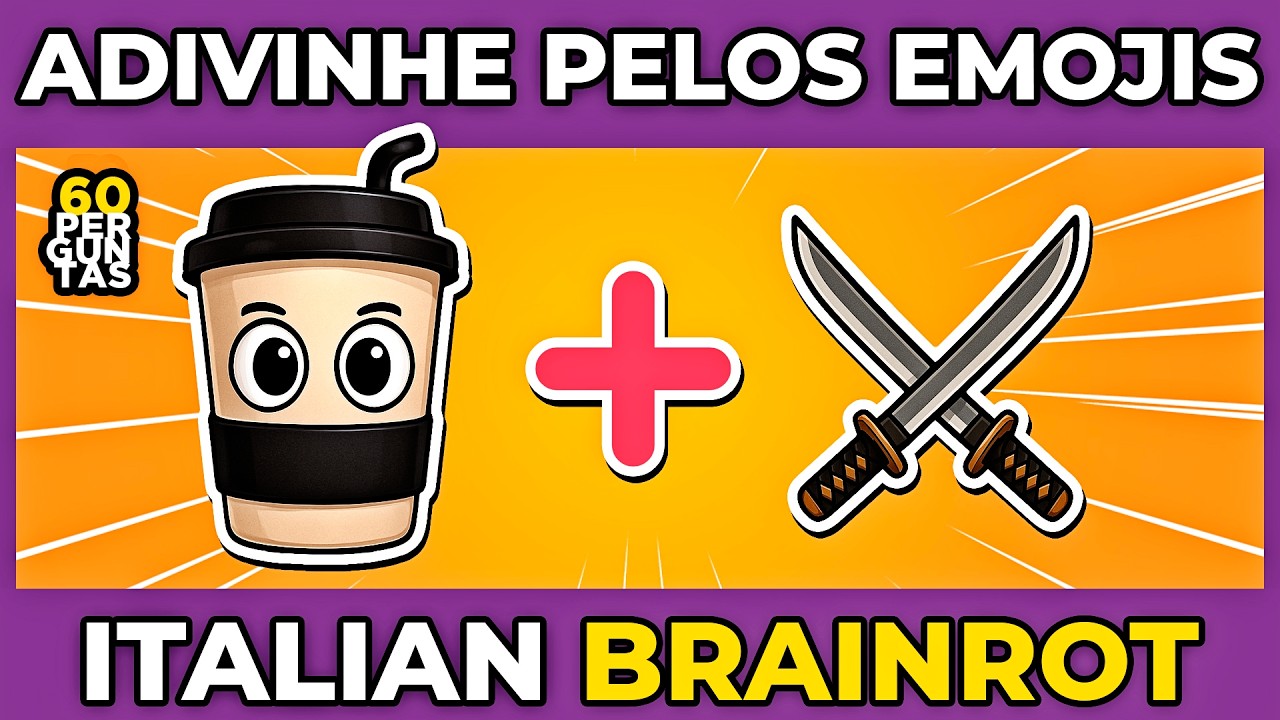 🦈👟 60 DESAFIOS DE BRAINROTS 🍊 | descubra pelos emojis, sombras, ilusões e muito mais #macaquiz #quiz