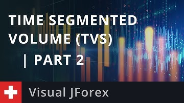 Visual JForex: Time Segmented Volume (TVS) Part 2