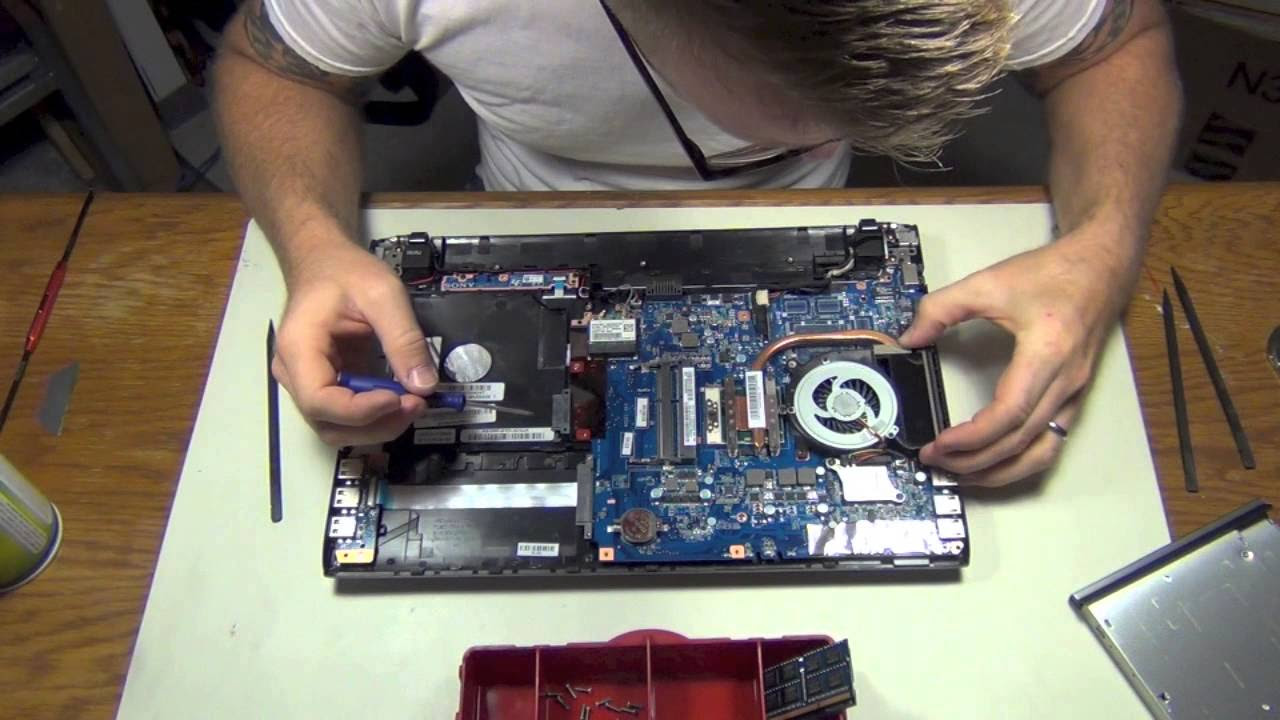 Update How To: Sony Vaio Laptop - Fan Cleaning Step by Step