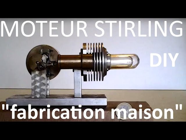 Moteur Stirling Fabrication Maison