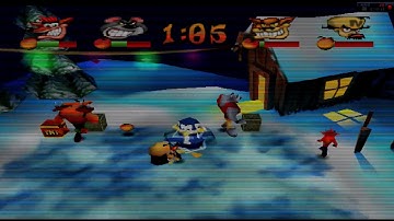 Crash Bash (PS1)-Arena Duel