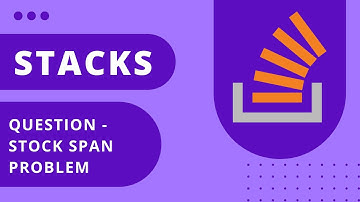 Stock Span Problem using Stack || Stacks Playlist || Data structure and Algorithms