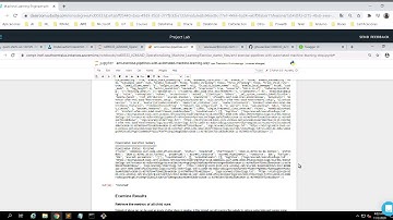 Screencast - Project 2 - Machine Learning Engineer with Microsoft Azure Udacity