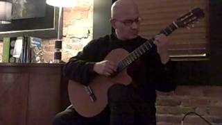I'll Be Home for Christmas  solo guitar playing at Royce Colman's beautiful home
