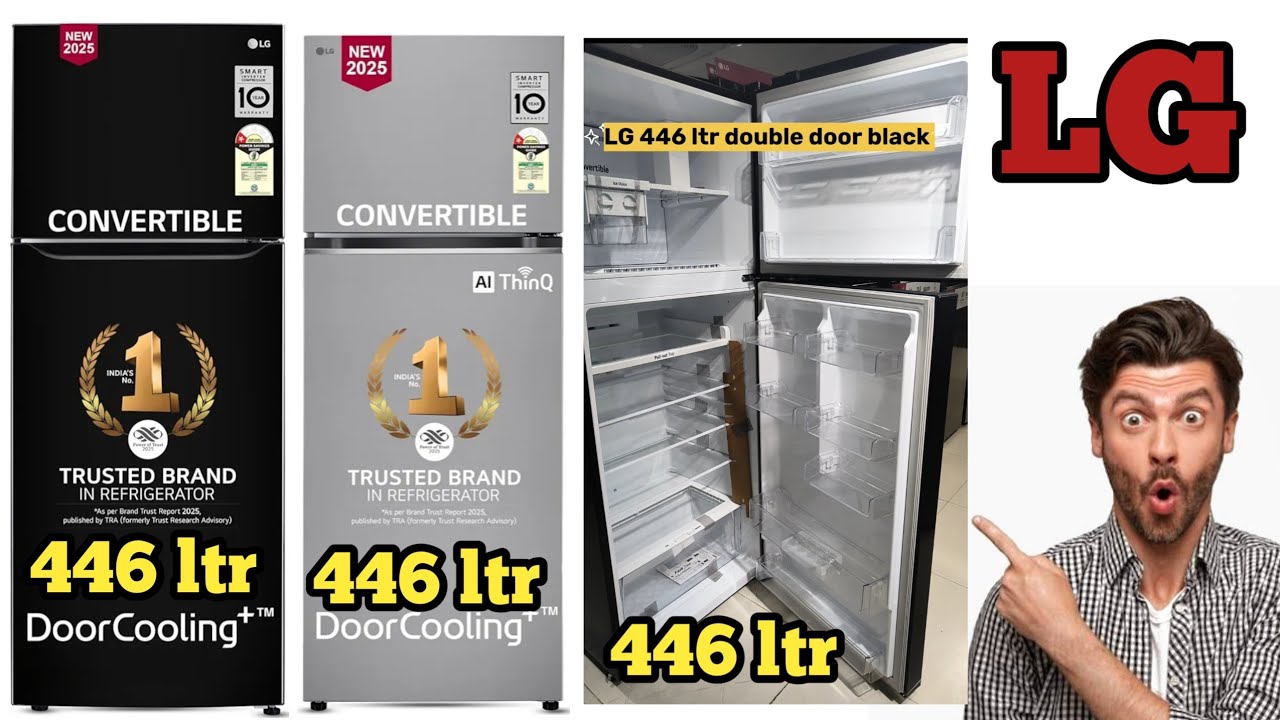 LG 446 ltr double door Refrigerator 
