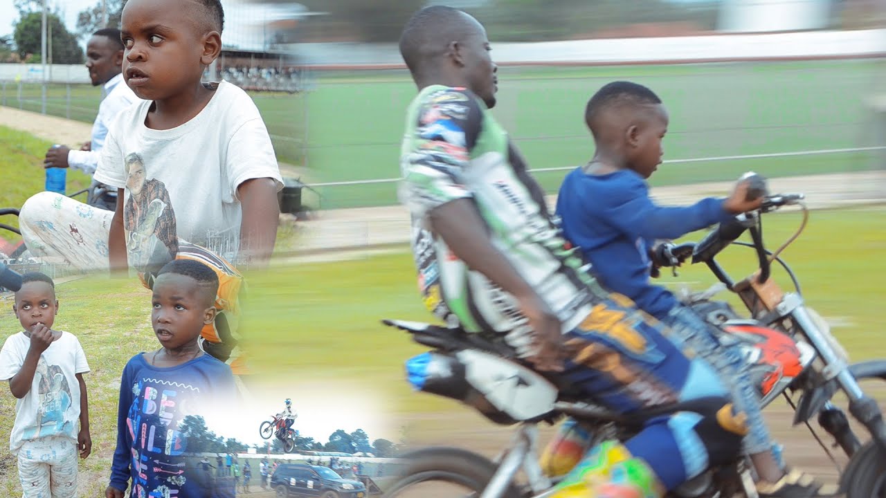 UTAPENDA WATOTO WA MIAKA MITATU WANAVYOCHEZEA PIKIPIKI KAMA BAISKELI/WANAZIRUSHA BILA UOGA INATISHA