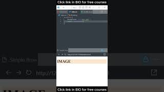 how to put text in front of background image in html css #howto #shorts