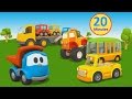 Cartoni Animati per bambini - Camioncino Leo: Macchine e macchinoni