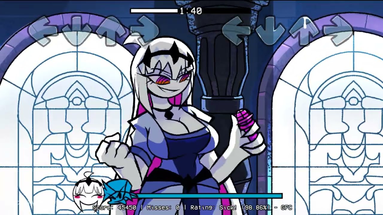 High-Effort Promenade (Mike Geno Mix) Chart | FNF mods Totos gameplay #13