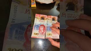 Billetes falsos de 100 pesos comienzan a proliferar; así puedes identificarlos. #shortvideo