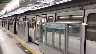 港鐵港島線列車A153/A254關門(C153)