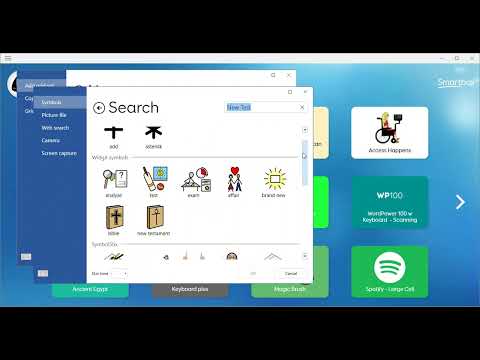 Grid 3 Make new page set - video from Control Bionics