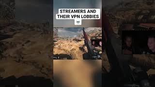 Streamers use VPN on warzone #shorts