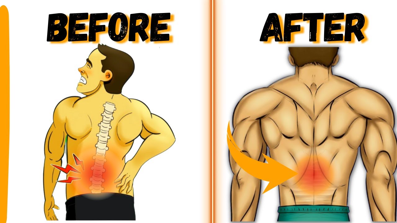 Fix Your Back Pain & Make Them Super Strong (5 Easy Effective Excercises) YouTube