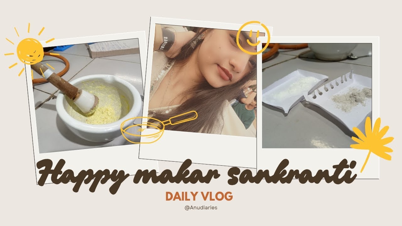 Makar sankranti and College day......🥺🌸