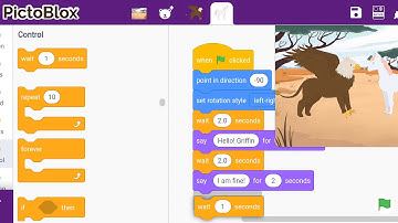 how to make stories in pictoblox