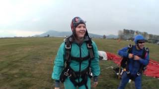 Jen's First Skydive 12,000ft! with Skydive Vancouver