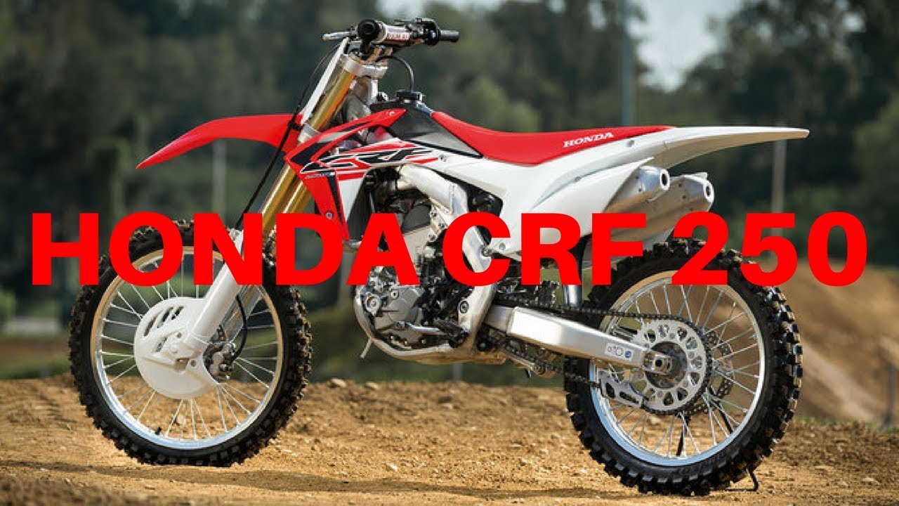 New Honda CRF250R 2017 Test and Review YouTube